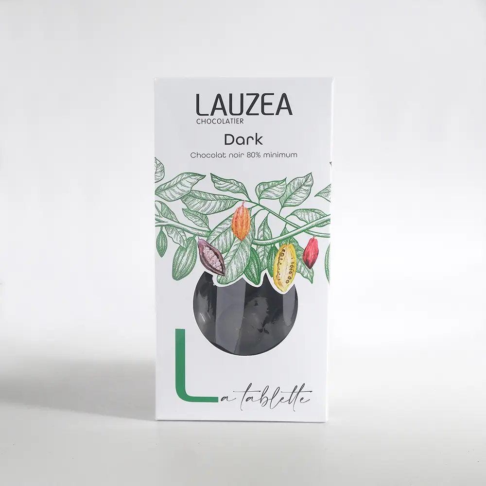 [TABDARK80G] TABLETTE DARK 80%